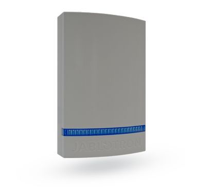JA-1X1A-C-GR-B Kunststoffabdeckung für JA-111A, JA-151A und JA-163A - grau, blaue LED