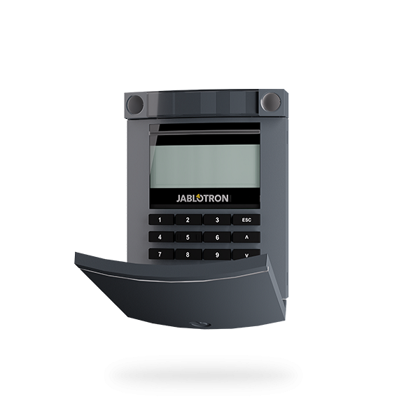JA-114E-AN Buszugangsmodul mit Display, Tastatur und RFID - anthrazit