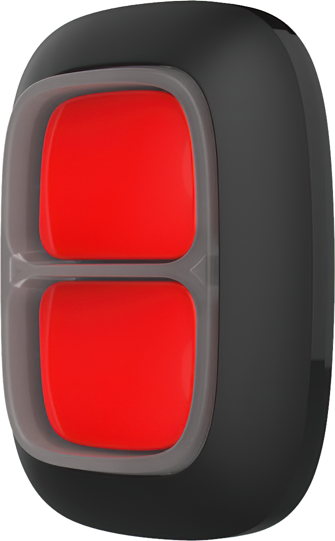 White Label DoubleButton Schwarz