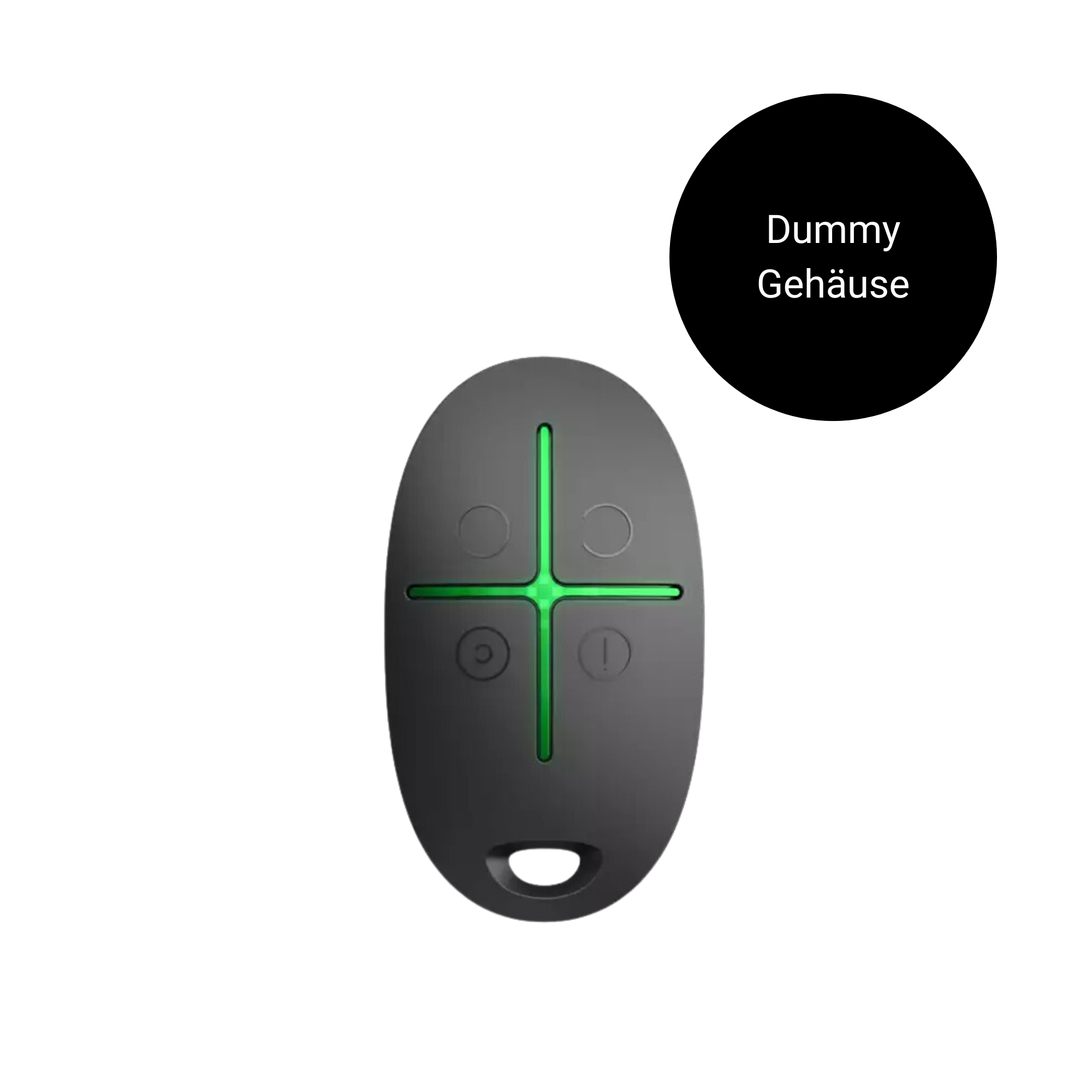 DummyBox Ajax SpaceControl Jeweller schwarz