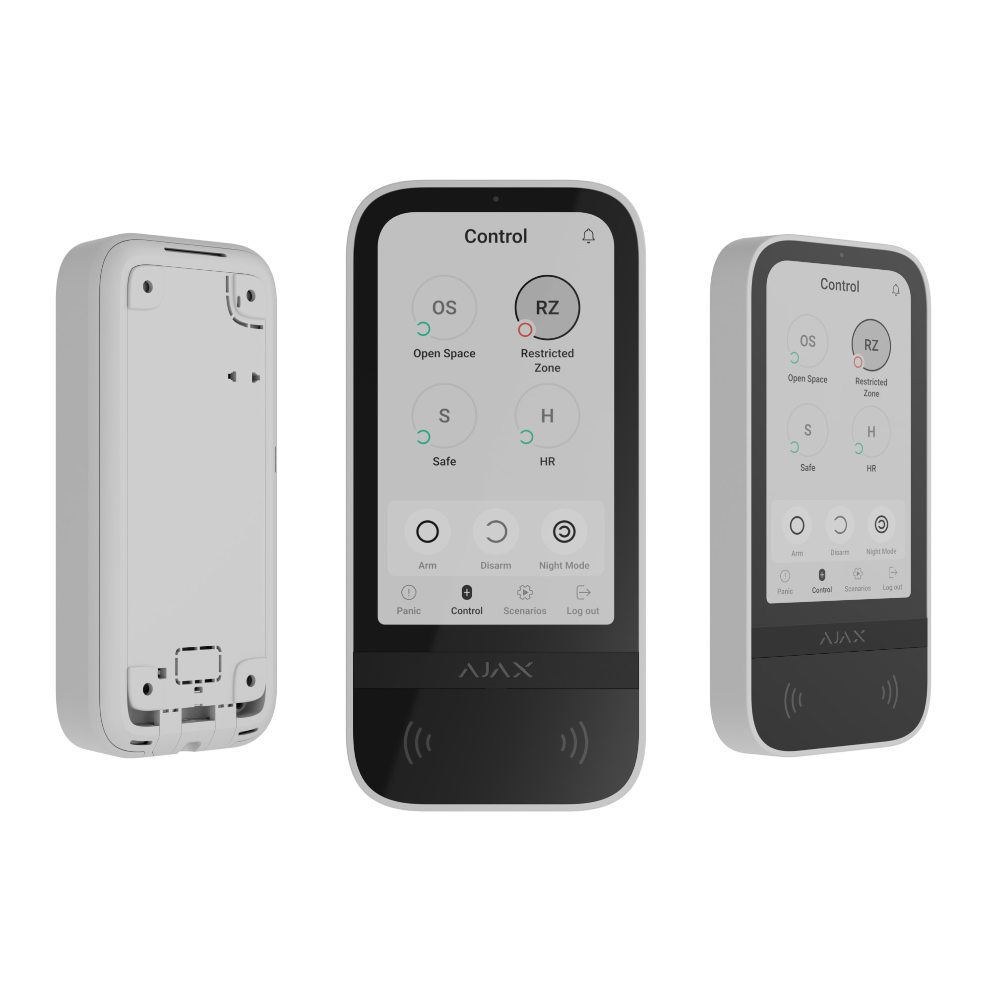KeyPad TouchScreen Weiß