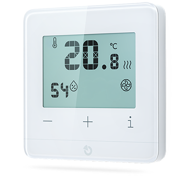 JB-111TP Bus-Raumthermostat Weiß