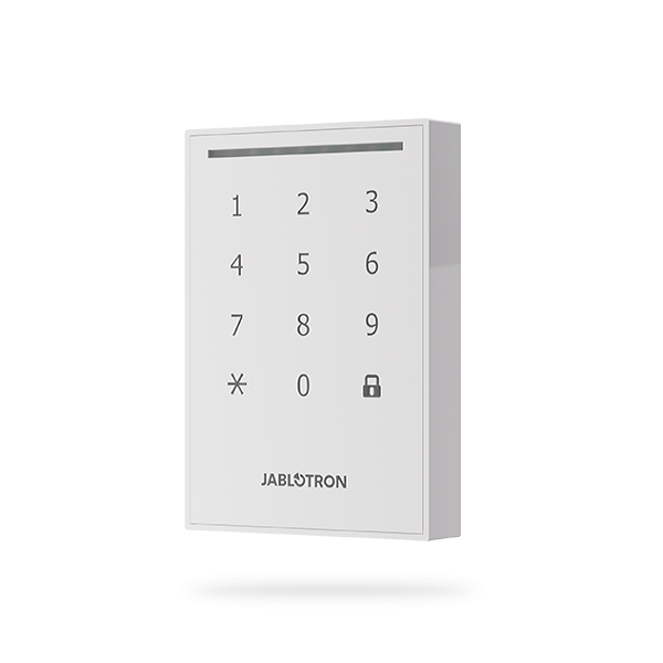 JA-121E-WH Bus-Außentastatur mit RFID/NFC-Leser - weiß