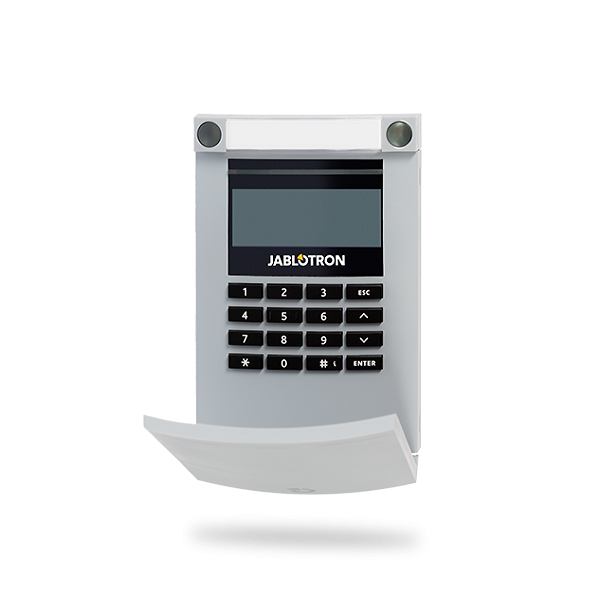 JA-154E-GR Drahtloses Zugangsmodul mit Display, Tastatur und RFID - grau