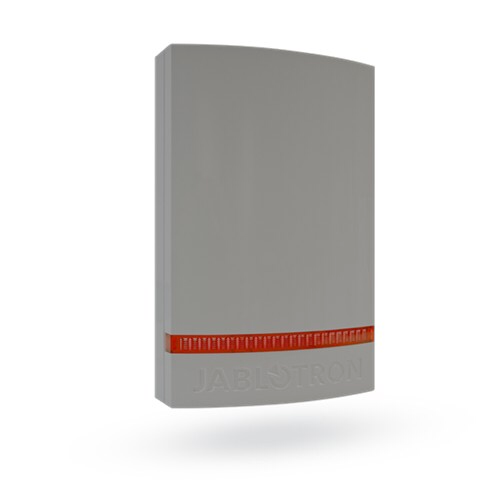 JA-1X1A-C-GR Kunststoffabdeckung für JA-111A, JA-151A und JA-163A - grau, rote LED